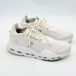 On Cloudgo Running Shoes White/Aloe - Men's Size 10.5